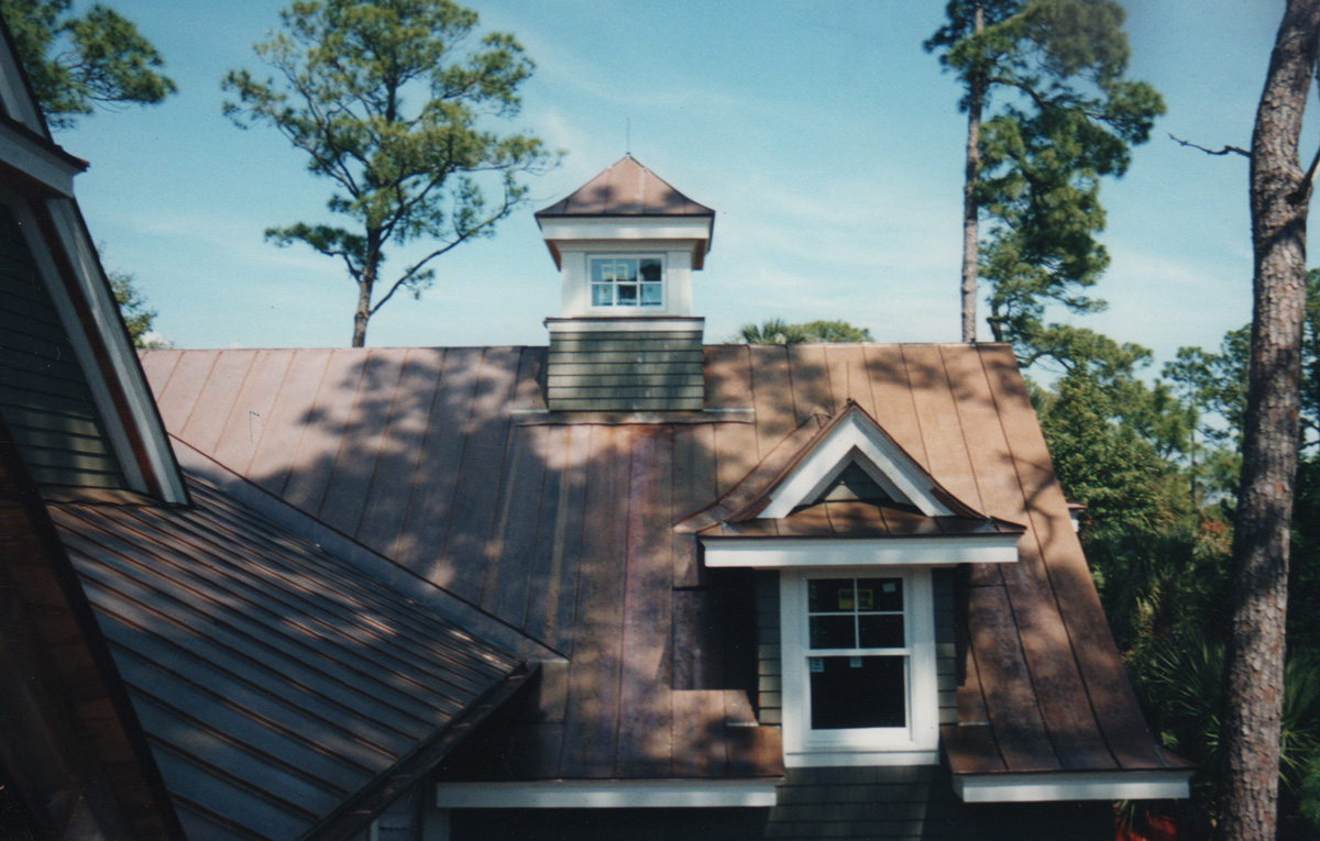 Custom Copper Cupola
