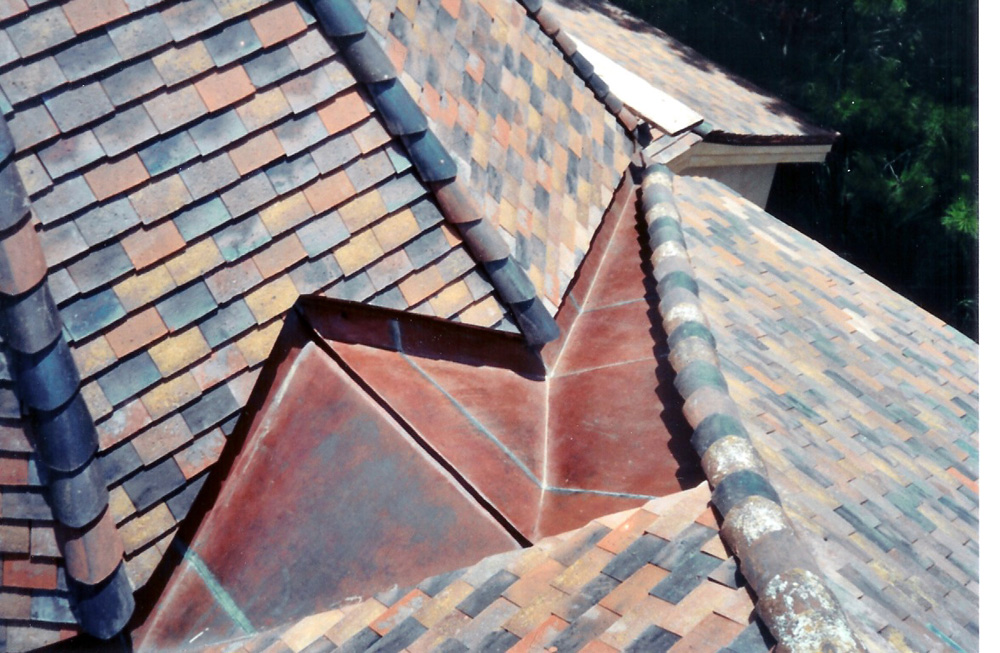 Copper Cladding Flashing etc. 1