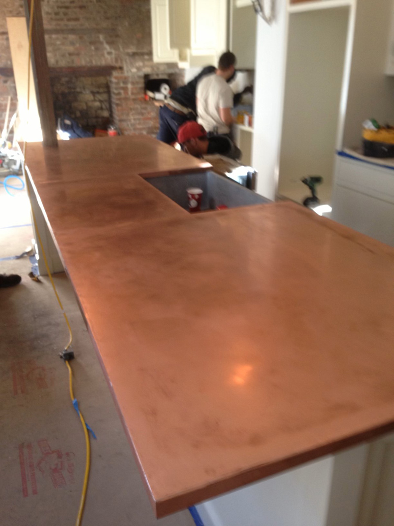 Copper Wet Bar