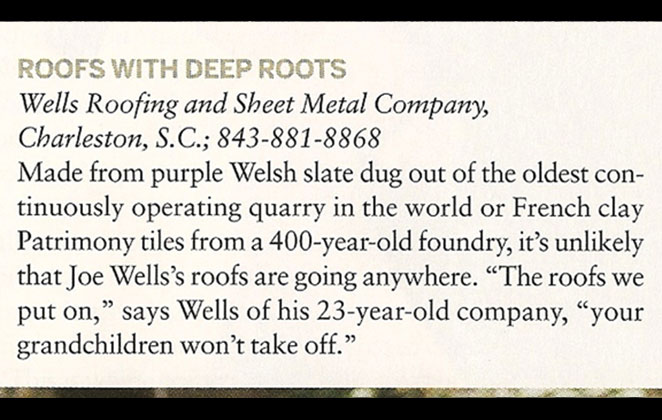 Roofs with Deep Roots